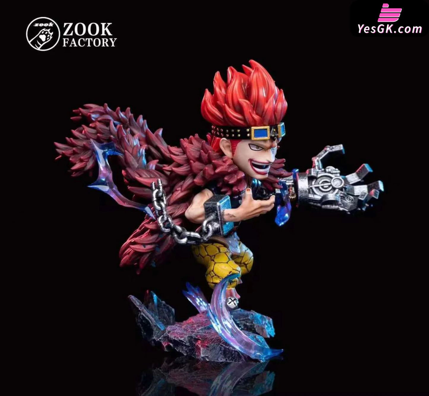 One Piece Supernova Three Captains #3 Eustass Kid Resin Statue - Zook Factory [Pre-Order]