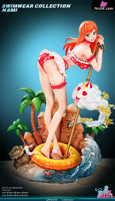 One Piece Swimwear Collection Nami GK Statue - My Girl Studio [In-Stock] One Piece