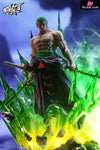 One Piece Swordsman Series #1 Green Hair Roronoa Zoro GK Statue - Ji Ke Studio [In-Stock] One Piece