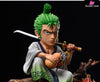 One Piece Table Set #2 Bonfire Roronoa Zoro Statue - Threel Studio [Pre-Order]