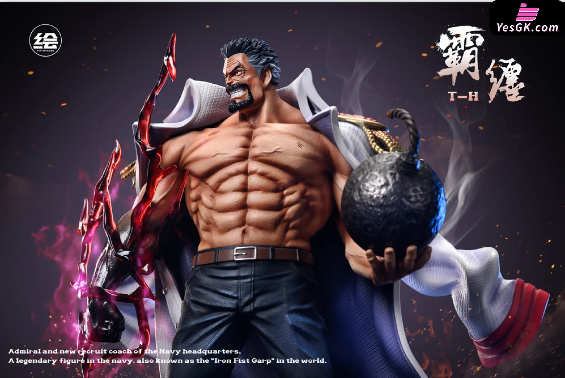 One Piece Tekken Monkey D Garp Statue - T-H Studio [In-Stock] – YesGK