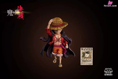 One Piece The Battle of Onigashima #27 Straw Hat Pirates Press Down on the Hat Luffy GK Statue - YZ Studio [Pre-Order]