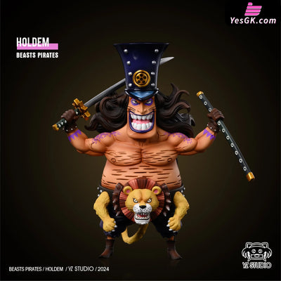One Piece The Beasts Pirates Resonance 13Th Edition Lion Holed’em Statue - Yz Studio [Pre-Order]