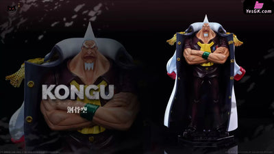One Piece The Marines Series Kong & Tokikake 2.0 1/6 GK Statue - Black Studio [Pre-Order] - One Piece