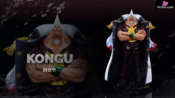 One Piece The Marines Series Kong & Tokikake 2.0 1/6 GK Statue - Black Studio [Pre-Order] - One Piece
