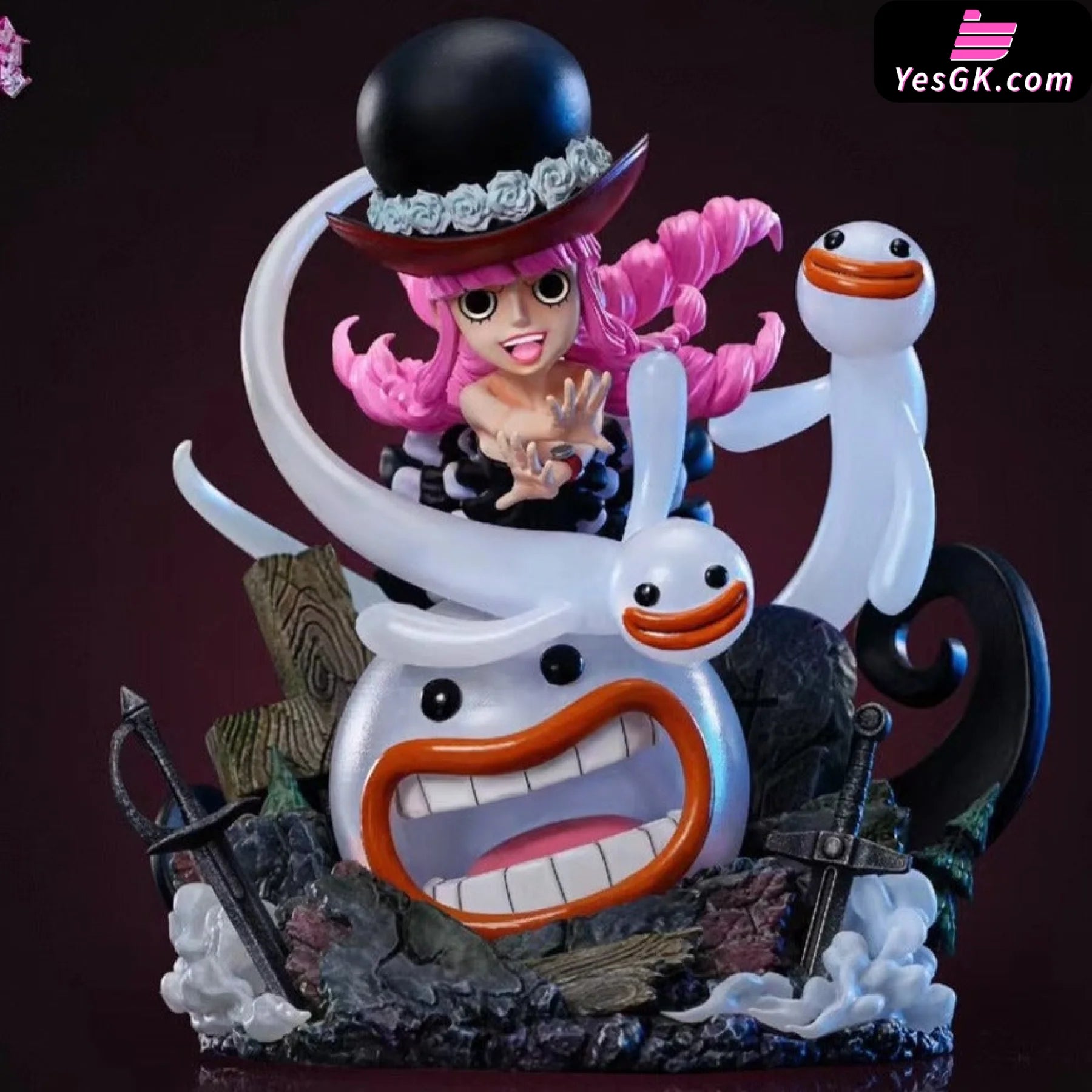 One Piece The Second Bullet Of Eagle Eye Castle Perona Statue - Yz Studio [Pre-Order]