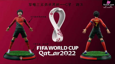 One Piece The Three Straw Hat Brothers-World Cup Chapter Resin Statue - M.h.t Studio [Pre-Order]