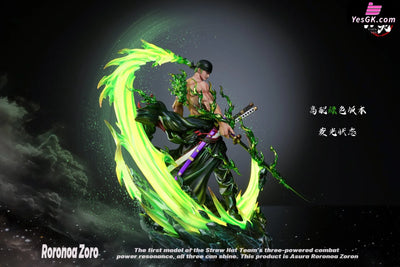 One Piece The Trio’s Resonance #1 Roronoa Zoro GK Statue - CHENYAN Studio [Pre-Order] Deposit / High Edition / Green