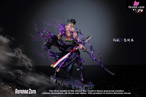 One Piece The Trio’s Resonance #1 Roronoa Zoro GK Statue - CHENYAN Studio [Pre-Order] Deposit / Low Edition / Purple