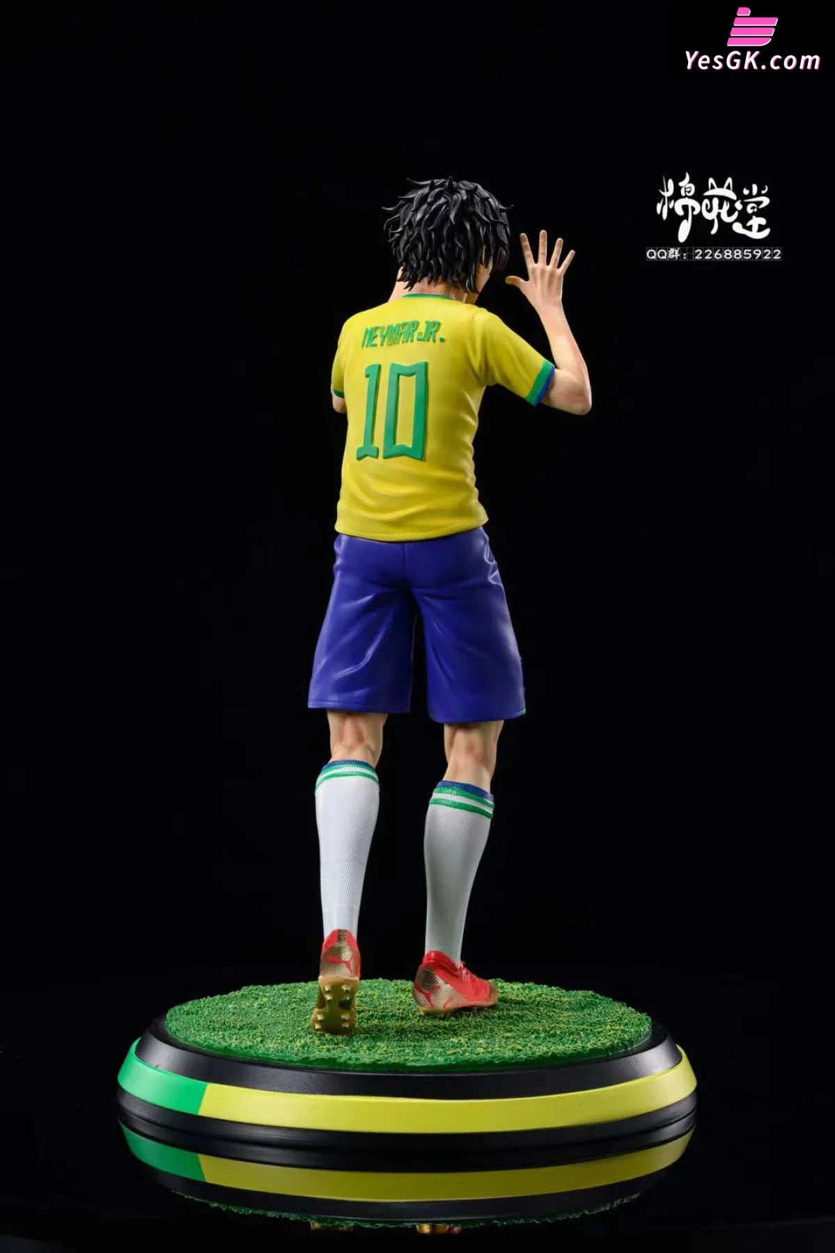 One Piece The World Cup Of The Three Brothers Straw Hat - Neymar Ace Resin Statue M.h.t Studio