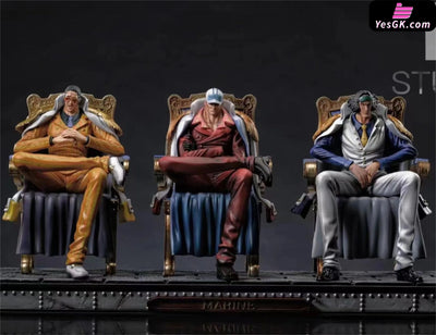 One Piece Three Admirals Of The Navy Statue - Bt Studio [In-Stock]