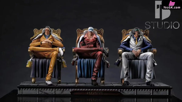 One Piece Three Admirals Of The Navy Statue - Bt Studio [In-Stock]