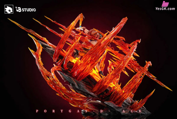 One Piece Three Brothers #1 Portgas·d·ace Resin Statue - Lb Studio [Pre-Order]