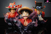 One Piece Three Brothers Portgas D. Ace & Monkey Luffy Sabo Statue - Fengyun Studio [Pre-Order]