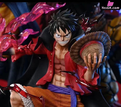 One Piece Three Captains - Monkey D. Luffy & Trafalgar Water Law Eustass Kid Statue Lx Studio [In