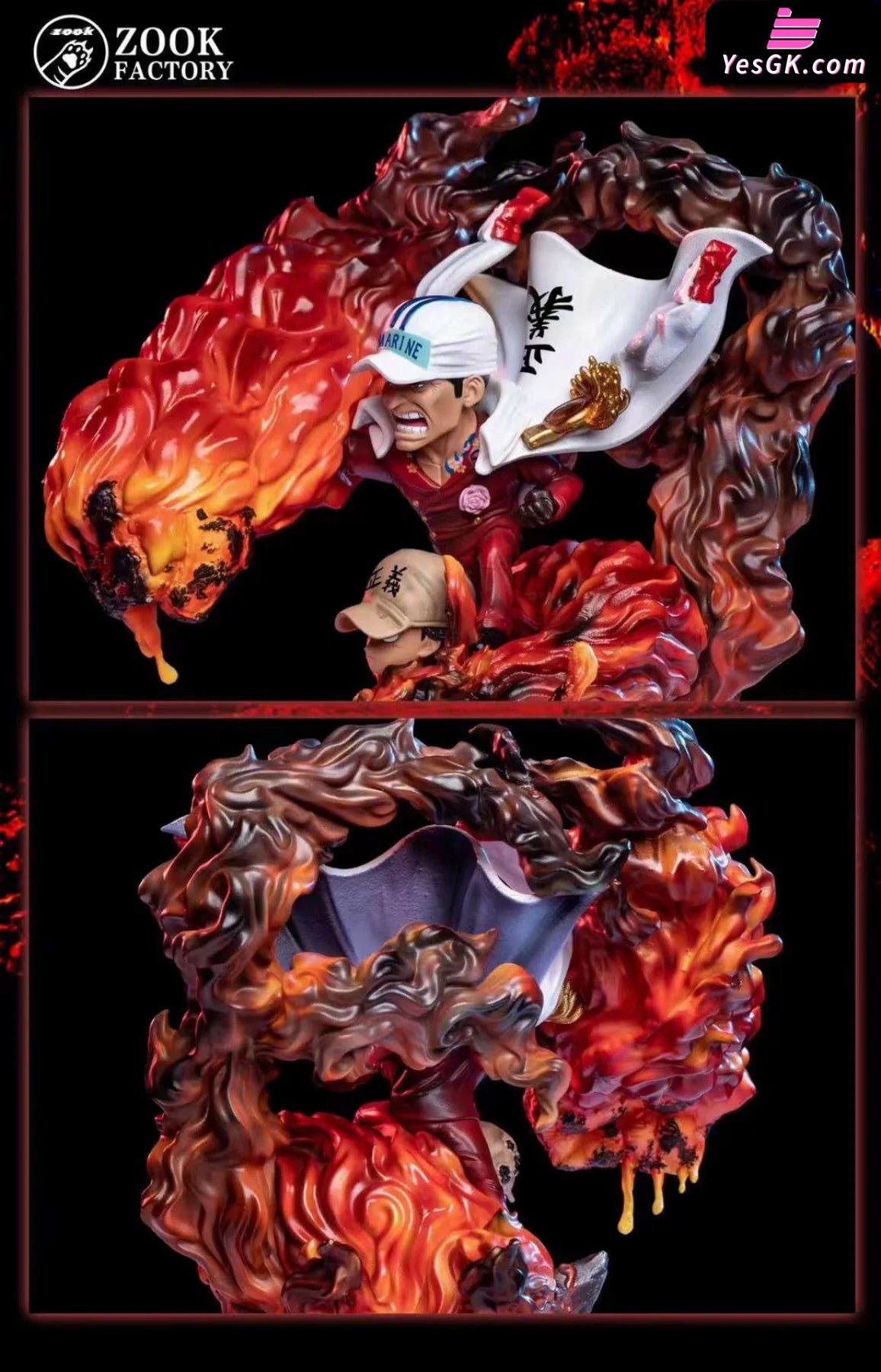 One Piece Three Generals Resonance First Bullet Akainu Resin Statue - Zook Factory [Pre-Order]