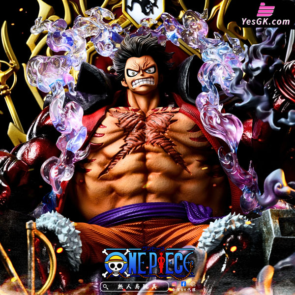 One Piece Throne Monkey D. Luffy 1/8 GK Statue - T-H studio [In-Stock] - Full Payment / Transparent Color - One Piece