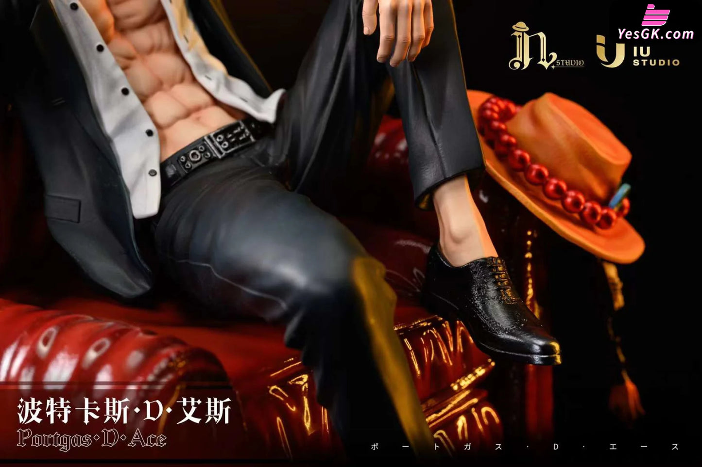 One Piece Thug In Suit Series 1St Portgas D. Ace Statue - In Studio & Iu [Pre-Order]