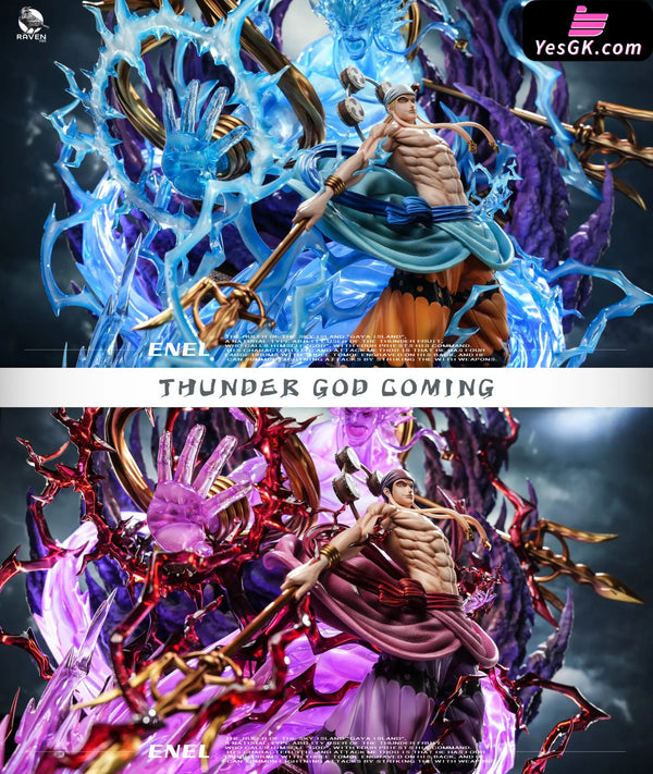 One Piece Thunder God Enel GK Statue - Raven Studio [Pre-Order] One Piece