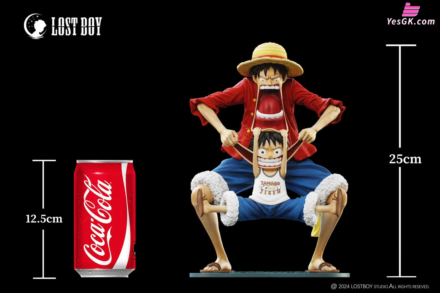 One Piece Time Travel Series 1St Luffy Statue - Lost Boy Studio [Pre-Order]