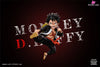 One Piece Title Page Design #11 Kung Fu Luffy Statue - Yz Studio [Pre - Order] Deposit