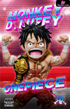 One Piece Title Page Styling Collection #13 Gold Belt Champion Monkey D. Luffy Statue - Yz Studio