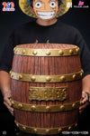 One Piece Tokyo Tower Straw Hat Themed Ornaments Barrel Storage Stool/Display Stand 1/1 GK Statue - PSD Studio