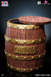 One Piece Tokyo Tower Straw Hat Themed Ornaments Barrel Storage Stool/Display Stand 1/1 GK Statue - PSD Studio