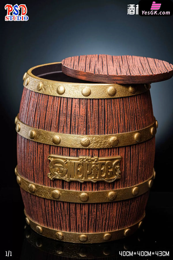 One Piece Tokyo Tower Straw Hat Themed Ornaments Barrel Storage Stool/Display Stand 1/1 GK Statue - PSD Studio