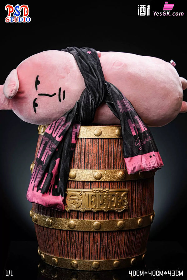 One Piece Tokyo Tower Straw Hat Themed Ornaments Barrel Storage Stool/Display Stand 1/1 GK Statue - PSD Studio
