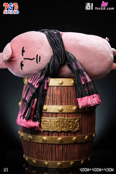 One Piece Tokyo Tower Straw Hat Themed Ornaments Barrel Storage Stool/Display Stand 1/1 GK Statue - PSD Studio