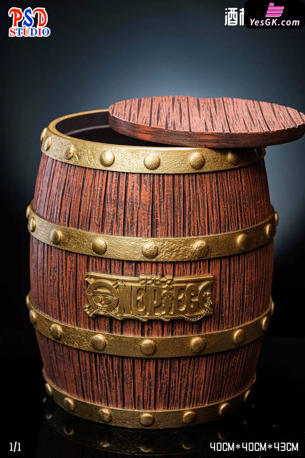 One Piece Tokyo Tower Straw Hat Themed Ornaments Barrel Storage Stool/Display Stand 1/1 GK Statue - PSD Studio