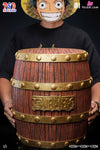 One Piece Tokyo Tower Straw Hat Themed Ornaments Barrel Storage Stool/Display Stand 1/1 GK Statue - PSD Studio