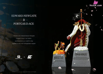 One Piece Tomb Of Edward Newgate Portgas D. Ace Resin Statue - Cube Studio & Pz Studio [Pre - Order]
