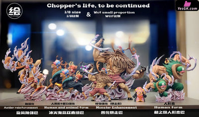 One Piece Tony Tony Chopper Lifetime Statue - T-H Studio [In-Stock] Full Payment / 1/8 Scale / A set One Piece