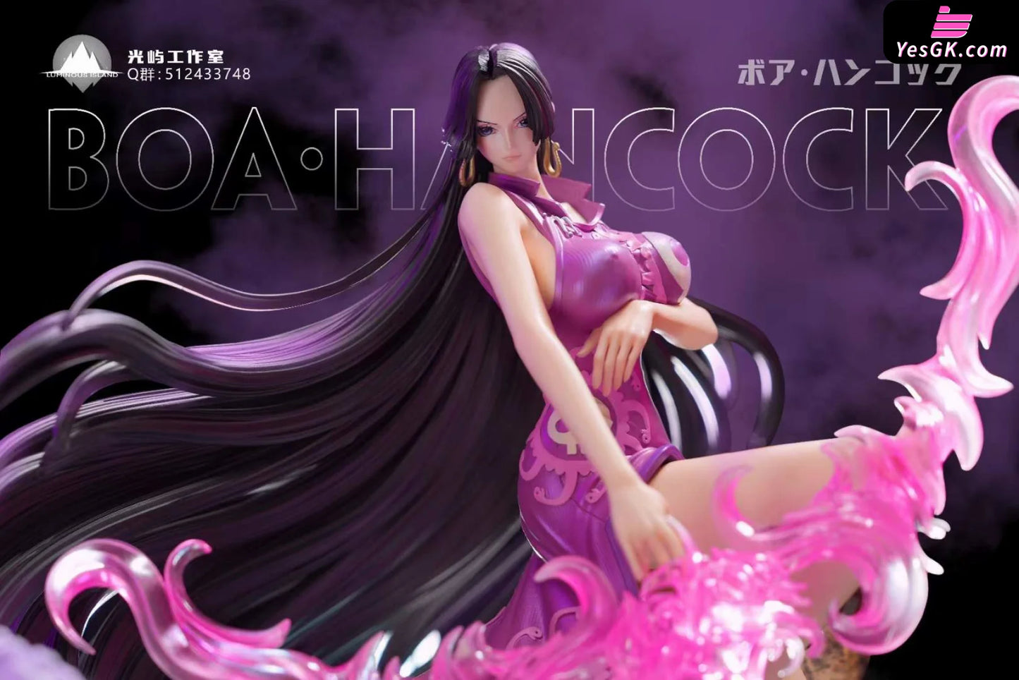 One Piece Top War Shichibukai Resonance Series First Bullet Pirate Empress Boa Hancock Resin Statue