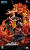 One Piece Top Wars Series Luffy & Ace Statue - Ryu Studio [Pre-Order]