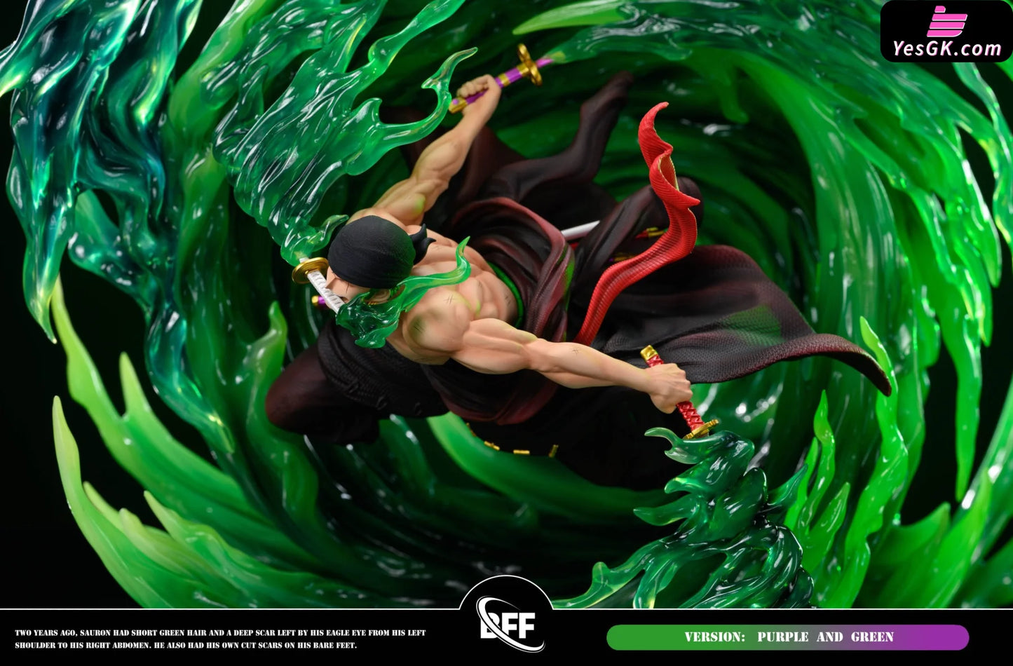 One Piece Tornado Zoro Resin Statue - Bff Studio [Pre-Order]