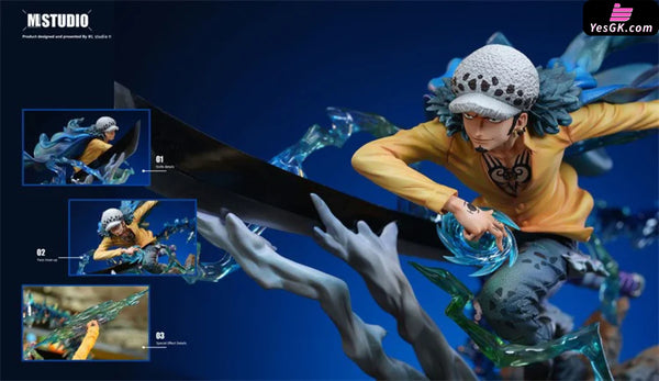 One Piece Trafalgar D. Water Law GK Statue - ML Studio [In-Stock] - Full Payment - One Piece