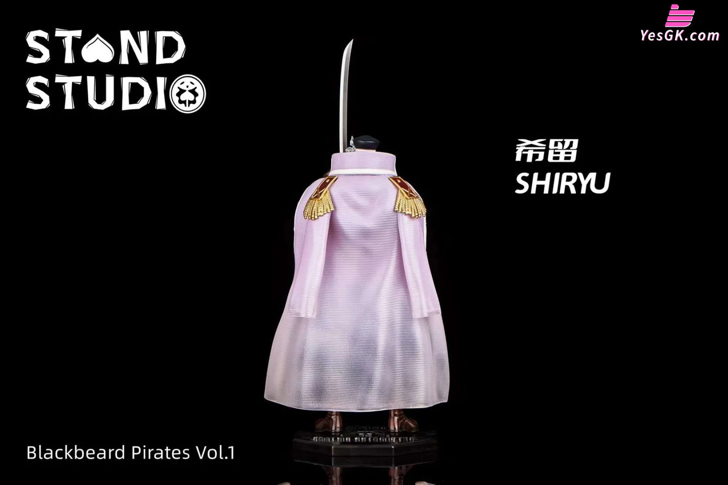 One Piece Transparent Man Shiryu Statue - Stand Studio [Pre-Order]