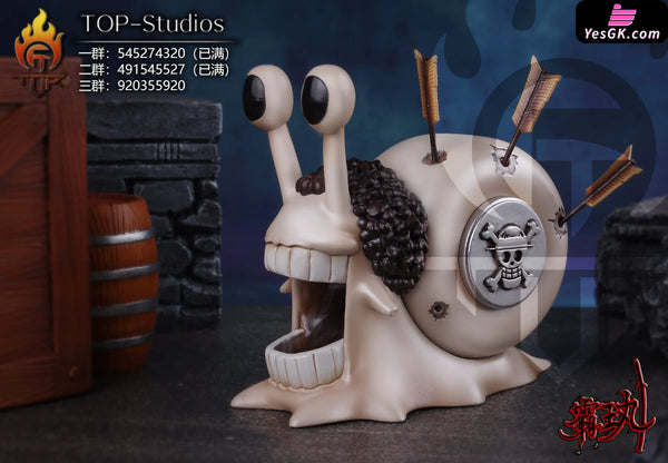 One Piece Transponder Snails GK Statue - TOP Studio [In-Stock] - Full Payment / Brook - One Piece