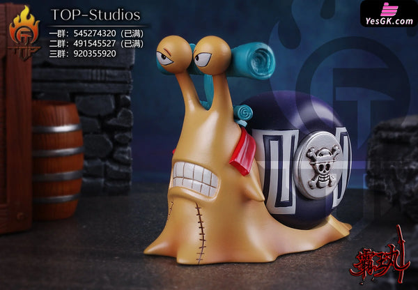 One Piece Transponder Snails GK Statue - TOP Studio [In-Stock] - Full Payment / Franky - One Piece