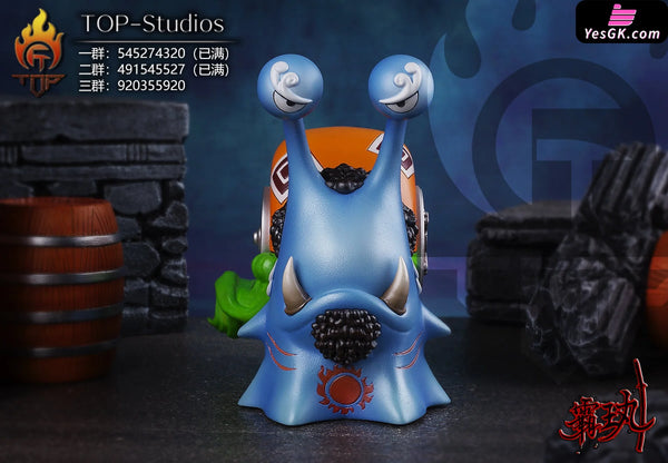 One Piece Transponder Snails GK Statue - TOP Studio [In-Stock] - Full Payment / Jinbe - One Piece