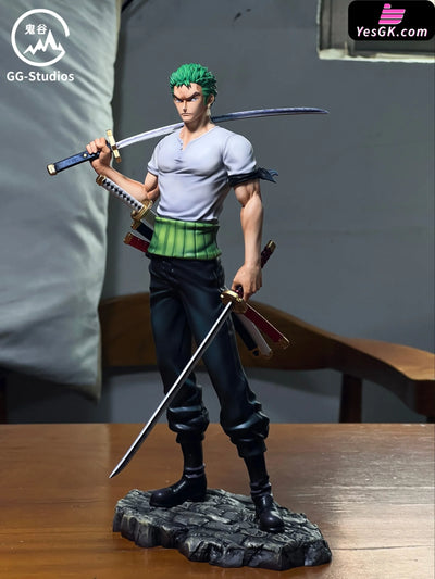 One Piece Two years ago Roronoa Zoro GK Statue - GG Studio [Pre-Order] Deposit / With DLC / A. Octagonal platform One