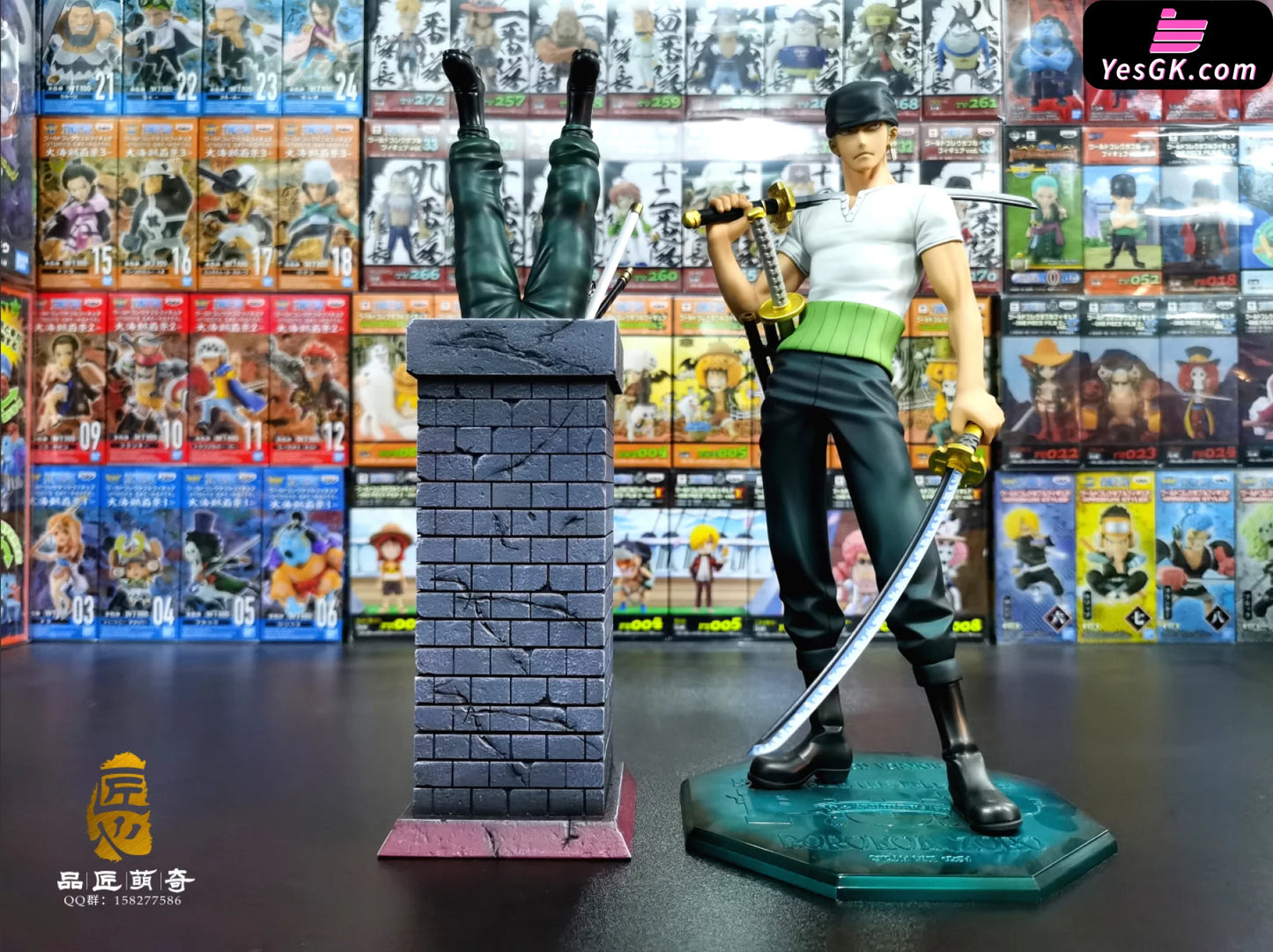 One Piece Upside Down Chimney Zoro Statue - Pin Jiang Meng Qi Studio [Pre-Order]