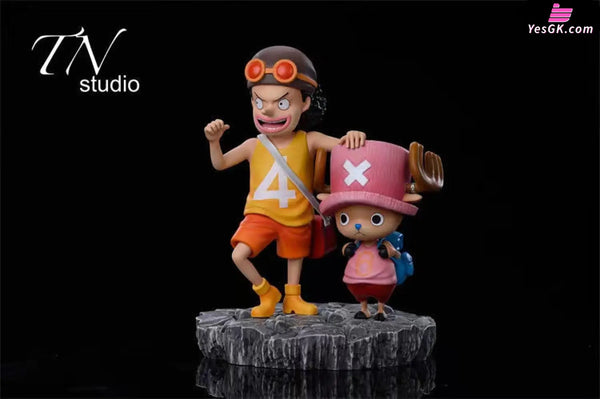 One Piece Usopp Kid And Chopper Resin Statue - Tn Studio [Pre-Order Closed] Full Payment / Pop