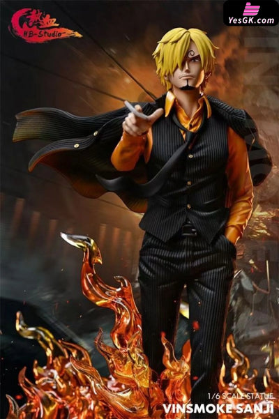 One Piece Vinsmoke Sanji 1/6 GK Statue - Hot Blood Studio [In-Stock] - Full Payment - One Piece