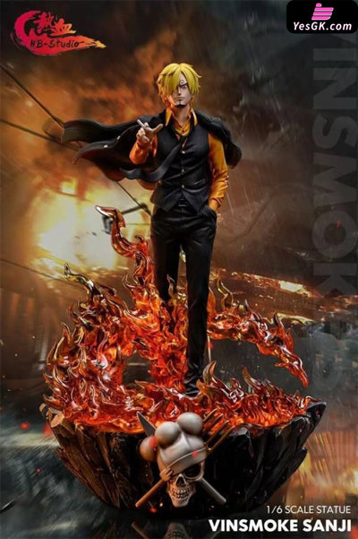 One Piece Vinsmoke Sanji 1/6 GK Statue - Hot Blood Studio [In-Stock] - Full Payment - One Piece