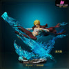 One Piece Vinsmoke Sanji Diable Jambe Resin Statue - Hh Studio [Pre-Order] Full Payment / Blue Fire