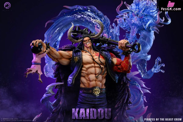 One Piece Wano Country Leather Jacket Kaido pop GK Statue - C2 Studio [Pre-Order] - One Piece